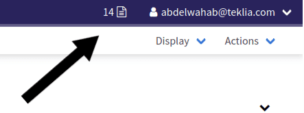 Opening the selection page