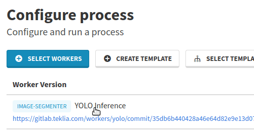 Go to the YOLO Inference worker version