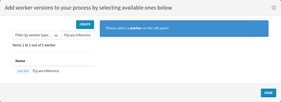Search for the PyLaia Inference worker