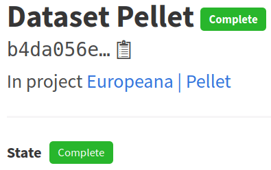 Dataset is now complete, ready for training