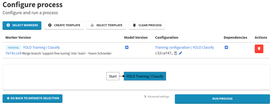 Training a YOLO model for image classification