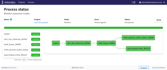 Easily view the progress of Machine Learning workflows